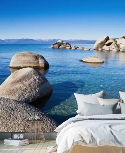 Papel de Parede Blue Clear Lake Papel de Parede Blue Clear Lake