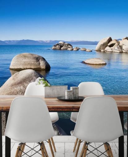 Blue Clear Lake Wallpaper