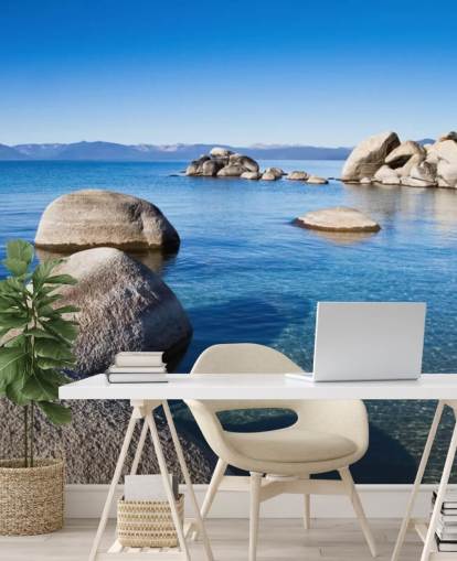 Papel de Parede Blue Clear Lake