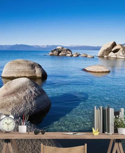 Papel de Parede Blue Clear Lake