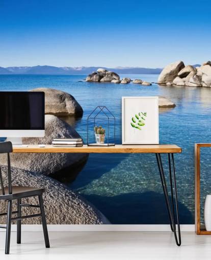 Papel de Parede Blue Clear Lake