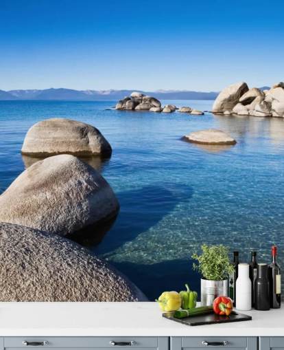 Papel de Parede Blue Clear Lake