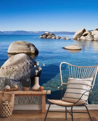 Blue Clear Lake Wallpaper