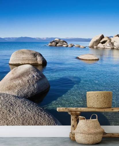 Papel de Parede Blue Clear Lake