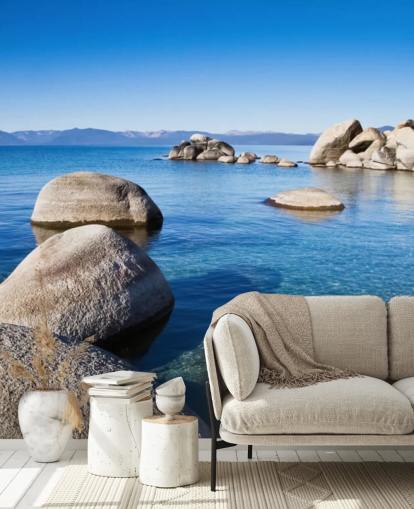 Papel de Parede Blue Clear Lake