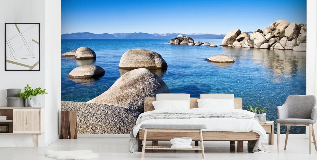 Papel de Parede Blue Clear Lake