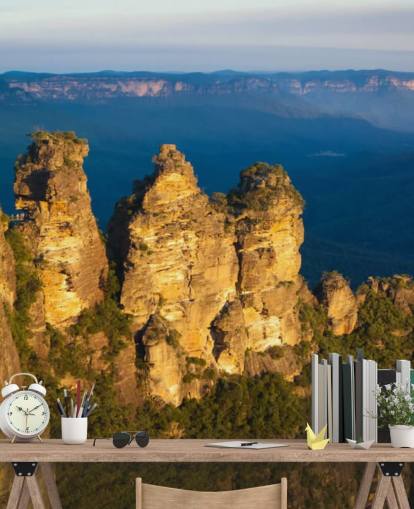 three mountain peeks on a mountain wallpaper three mountain peeks on a mountain wallpaper