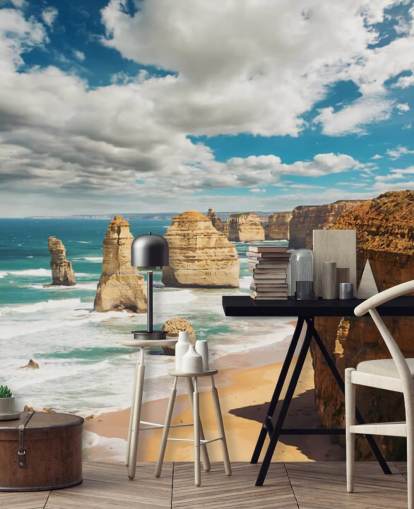 papel pintado playa australiana papel pintado playa australiana