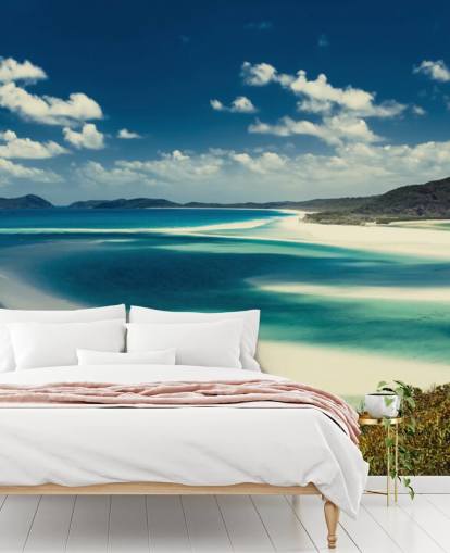 enorme carta da parati bianca sabbiata