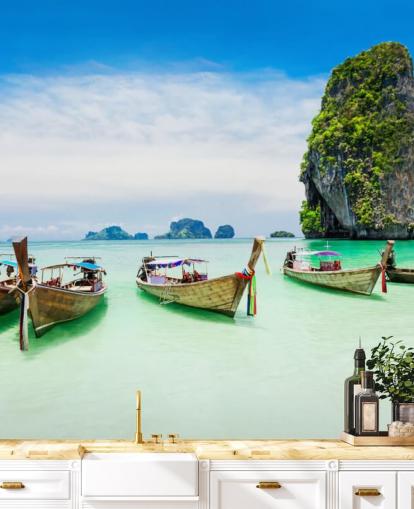 Longtail Boats, Thailand Thailand Wallpaper 