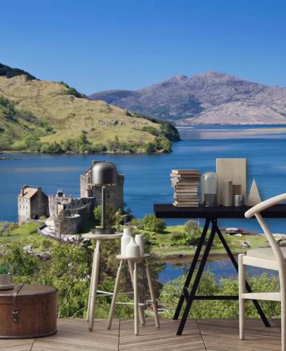 Sfondo Castello Scozzese a Loch