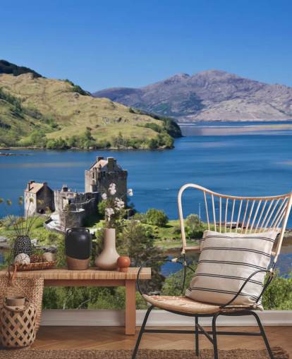 Sfondo Castello Scozzese a Loch