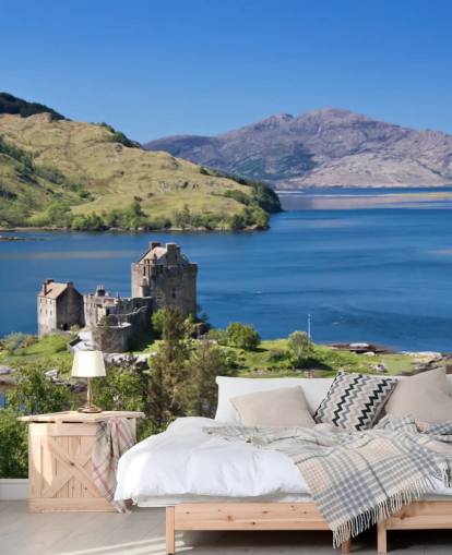 Sfondo Castello Scozzese a Loch