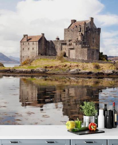 Fond d'écran Château écossais dans le lac Fond d'écran Château écossais dans le lac
