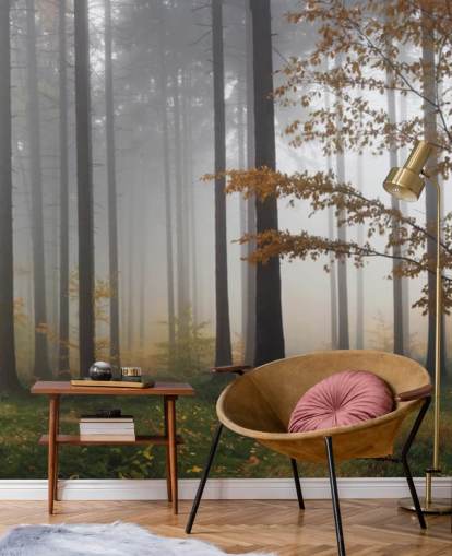 Carta da parati Misty Forest