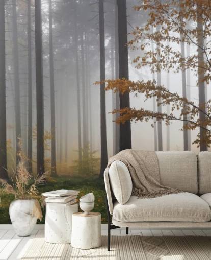 Misty Forest Wallpaper