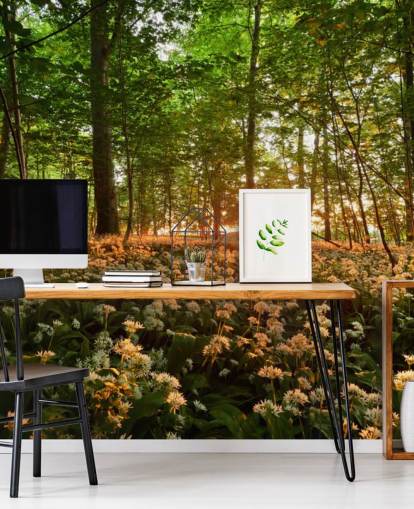 Wild Garlic Forest Floor Wallpaper Wild Garlic Forest Floor Wallpaper