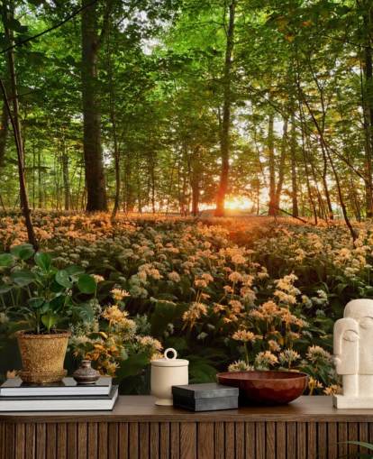 Wild Garlic Forest Floor Wallpaper Wild Garlic Forest Floor Wallpaper