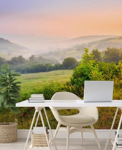 Misty Country Hills Tapeter