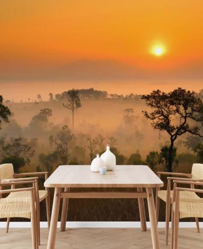 African Misty Forest Bakgrund