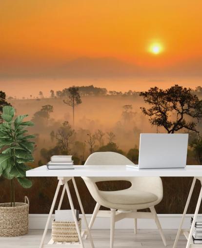 Carta da parati African Misty Forest Carta da parati African Misty Forest