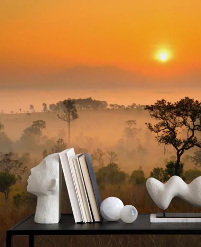 Carta da parati African Misty Forest