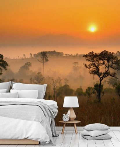 Carta da parati African Misty Forest