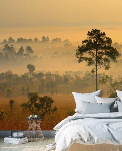 Fondo de pantalla Misty African Forest