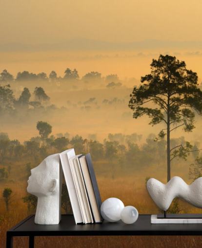 Misty African Forest Wallpaper Misty African Forest Wallpaper