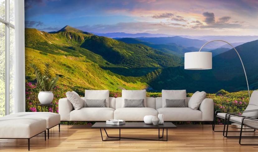 Mountain Wallpaper & Wall Murals | Wallsauce US
