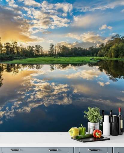 Wide River Wallpaper