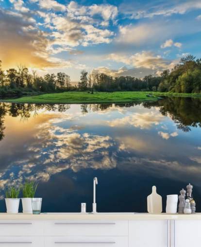 Wide River Wallpaper