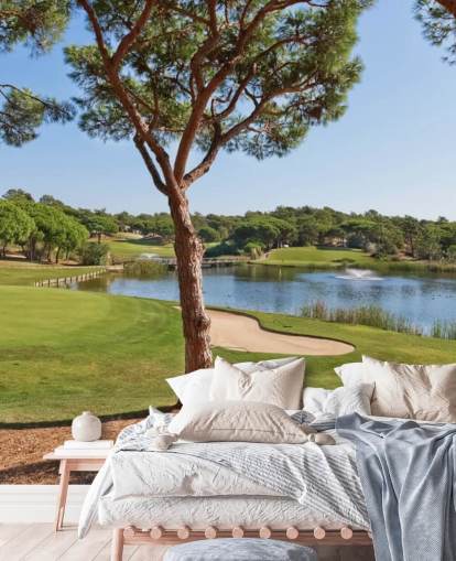 Golfbane Landskap Bakgrunn Golfbane Landskap Bakgrunn