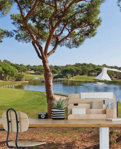 Papier Peint Paysage De Golf