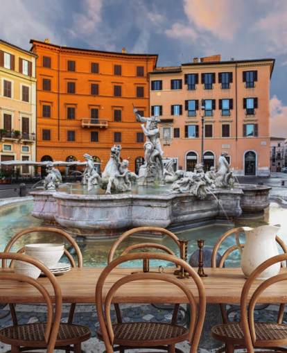 Piazza Navona, Rom. Italien tapet Piazza Navona, Rom. Italien tapet