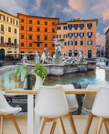 Piazza Navona, Rome. Italy wallpaper