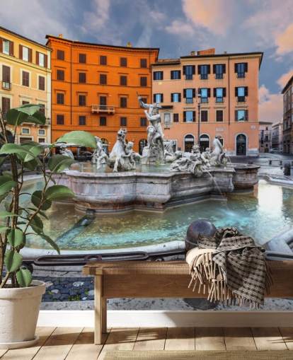 Piazza Navona, Rome. Italy wallpaper