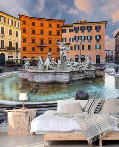 Piazza Navona, Rome. Italy wallpaper