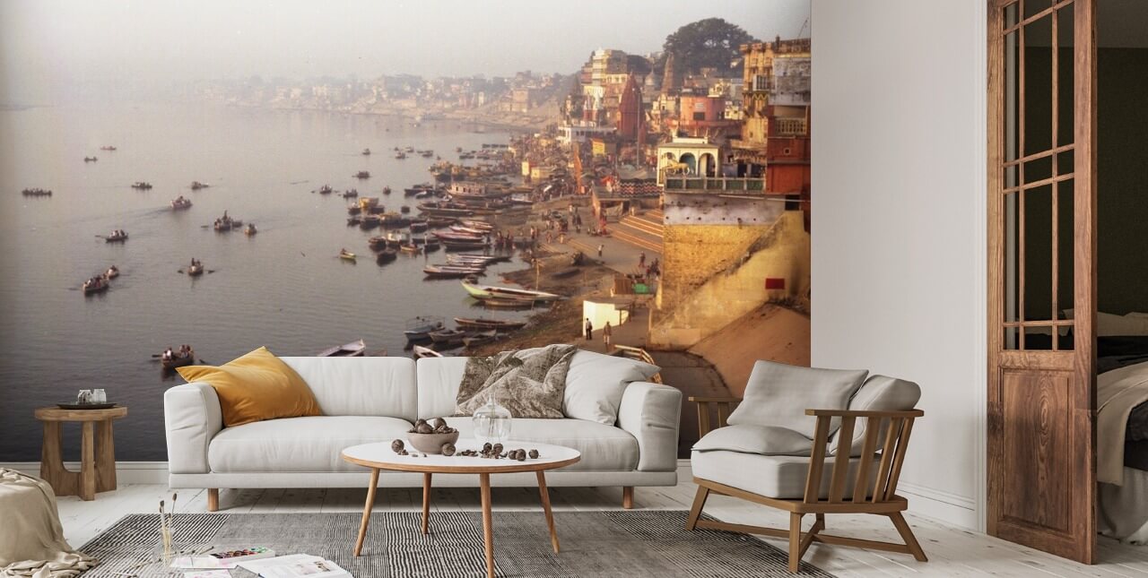 Varanasi, India Wallpaper Mural Wallsauce US