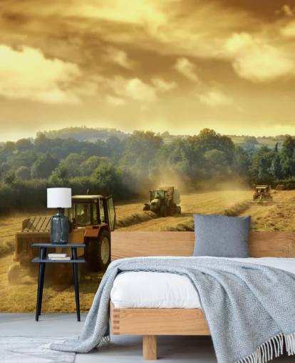 Carta da parati per trattori