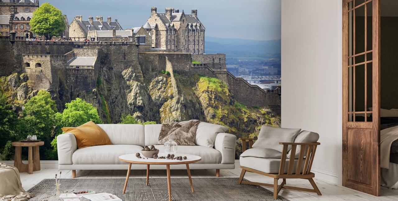 Edinburgh Castle, Scotland Wall Mural Wallsauce UK