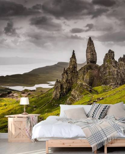 Mural de pared Formación rocosa en punta