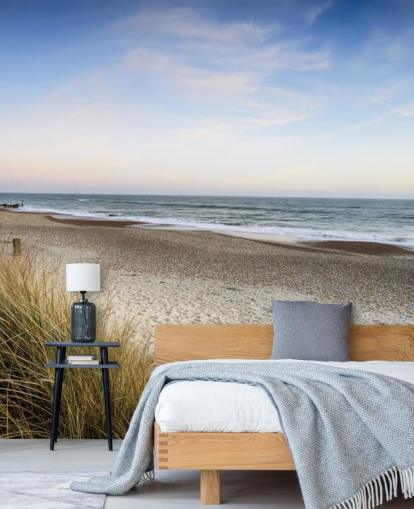 Sandstrand väggmålning