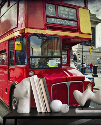Papel de Parede London Double Decker Bus