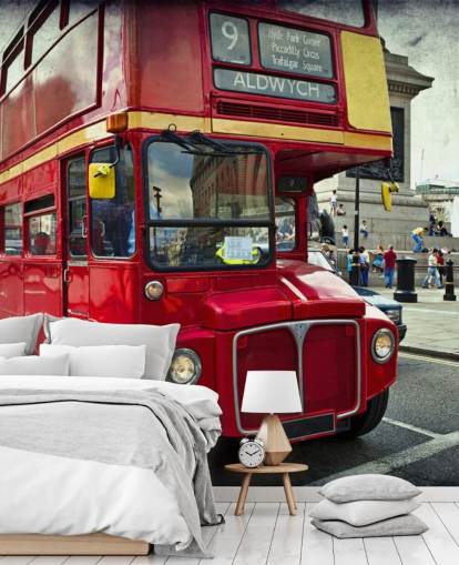 London Double Decker Bus Wallpaper