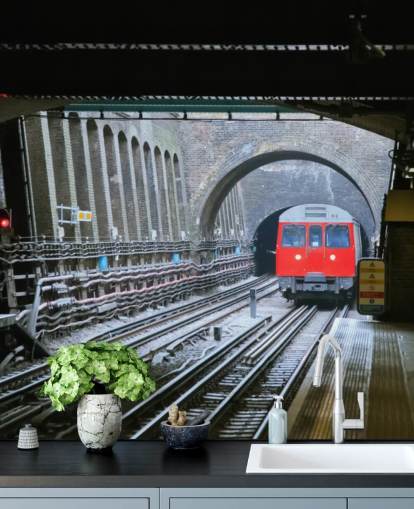 mural de papel pintado TFL llamado Fondo de pantalla del metro de Londres para oficinas, negocios y oficinas en casa mural de papel pintado TFL llamado Fondo de pantalla del metro de Londres para oficinas, negocios y oficinas en casa
