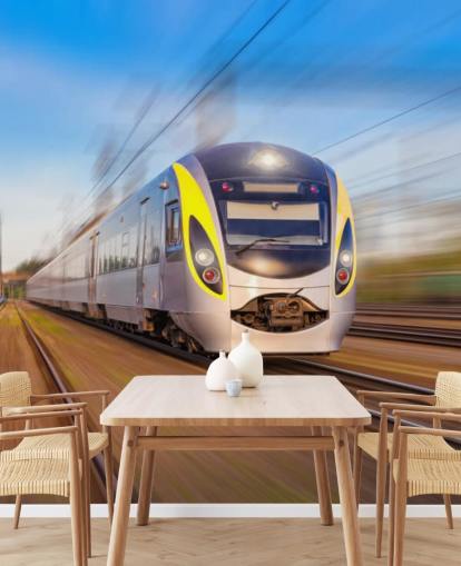 Moving Train Wallpaper