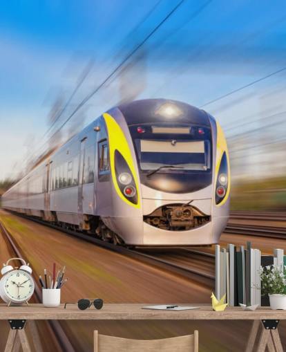 Moving Train Wallpaper