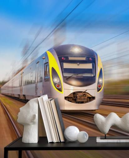 Moving Train Wallpaper