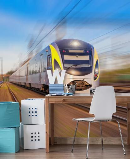 Papel de parede de trem